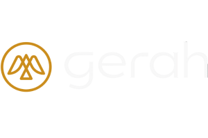 Logotipo Gerah Branco